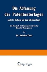 Abfassung patentunterlagen ihr gebraucht kaufen  Wird an jeden Ort in Deutschland