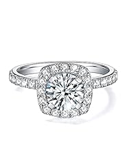 Imolove moissanite halo for sale  Delivered anywhere in USA 
