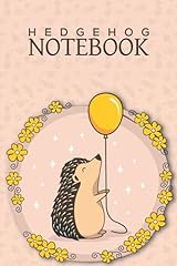 Hedgehog notebook cool for sale  Delivered anywhere in UK