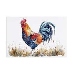 Klower rooster canvas for sale  Delivered anywhere in USA 