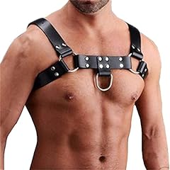 Men Harness PU Leather Harness Adjustable Buckle Body for sale  Delivered anywhere in USA 
