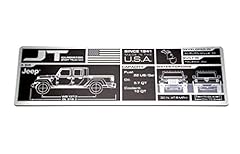Jeep data plate for sale  Delivered anywhere in USA 