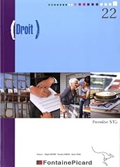Droit 1re stg d'occasion  Livré partout en France