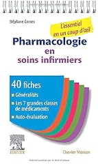 Pharmacologie soins infirmiers d'occasion  Livré partout en France