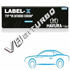 Label biturbo schriftzug gebraucht kaufen  Wird an jeden Ort in Deutschland