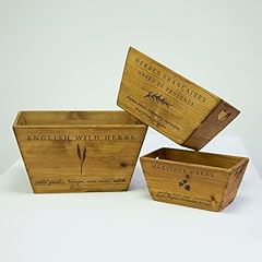 Wooden herb crates for sale  Delivered anywhere in UK