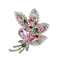 Crystal bouquet brooch for sale  Delivered anywhere in UK
