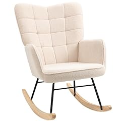 Homcom wingback rocking for sale  Delivered anywhere in UK