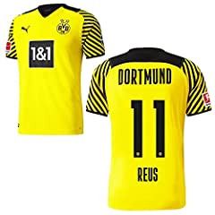 PUMA Borussia Dortmund BVB - Maglia della casa 2021 2022 Sponsor BL con logo Marco Reus 11, taglia 176, usato usato  Spedito ovunque in Italia 