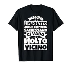 Sacrestano divertente magliett usato  Spedito ovunque in Italia 
