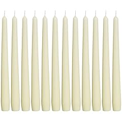 Bolsius ivory taper for sale  Delivered anywhere in USA 