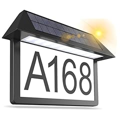 Hausnummer beleuchtet solar gebraucht kaufen  Wird an jeden Ort in Deutschland