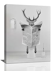 Funny deer bathroom for sale  Delivered anywhere in USA 