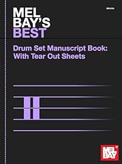 Best drumset manuscript for sale  Delivered anywhere in USA 