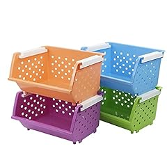 Minekkyes stackable storage for sale  Delivered anywhere in USA 