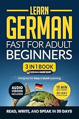 Learn german fast for sale  Delivered anywhere in USA 