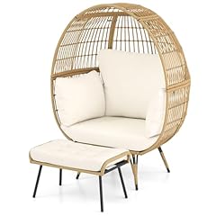 Costway korbsessel rattan gebraucht kaufen  Wird an jeden Ort in Deutschland