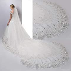 Hhveil bride veil for sale  Delivered anywhere in UK
