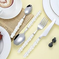 Flatware set stainless for sale  Delivered anywhere in USA 