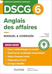 Dscg anglais affaires d'occasion  Livré partout en France