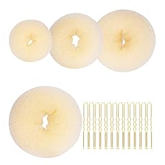 4pcs hair donut for sale  Delivered anywhere in UK