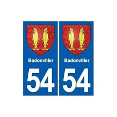 Badonviller blason autocollant d'occasion  Livré partout en France