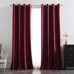 Miulee velvet curtains for sale  Delivered anywhere in UK