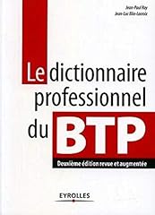 Dictionnaire professionnel btp d'occasion  Livré partout en France