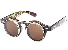 Sunglasses round steampunk for sale  Delivered anywhere in UK