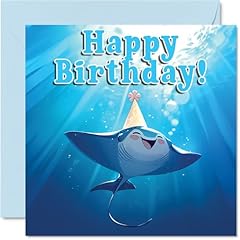 Stingray birthday cards for sale  Delivered anywhere in UK