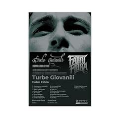 Fabri fibra poster usato  Spedito ovunque in Italia 