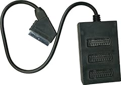 Presa tripla scart usato  Spedito ovunque in Italia 