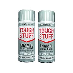 Enamel silver gloss for sale  Delivered anywhere in UK