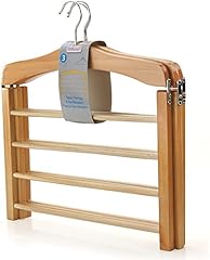 Hangerworld pack wooden for sale  Delivered anywhere in UK