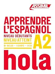 Apprendre espagnol niveau d'occasion  Livré partout en France