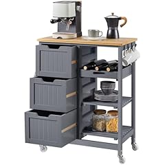 Yaheetech carrello cucina usato  Spedito ovunque in Italia 