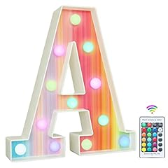 Rainbow light letters for sale  Delivered anywhere in UK