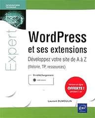 Wordpress extensions développ d'occasion  Livré partout en Belgiqu