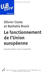 Fonctionnement union europeenn d'occasion  Livré partout en France