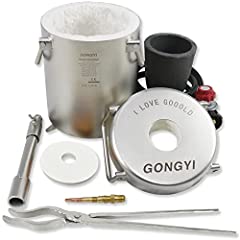 Used, GONGYI 6KG Propane Melting Furnace Kit Includes Crucible for sale  Delivered anywhere in USA 
