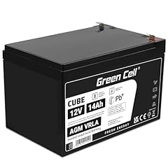 Greencell batteria agm usato  Spedito ovunque in Italia 