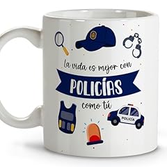 Polizia locale. tazze usato  Spedito ovunque in Italia 