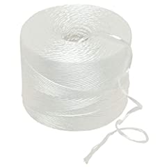 Twine polypropylene white for sale  Delivered anywhere in Ireland