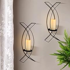 Candle sconces set for sale  Delivered anywhere in USA 