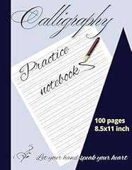 Calligraphy practice workbook d'occasion  Livré partout en France