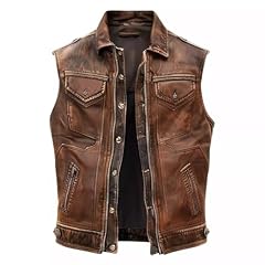 Men distressed sheepskin for sale  Delivered anywhere in USA 