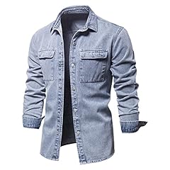 Men denim jacket for sale  Delivered anywhere in UK