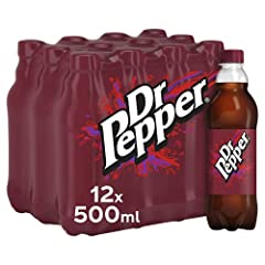 Dr Pepper Soft Drink Bottle 500 Ml (pack Of 24) for sale  Delivered anywhere in Canada