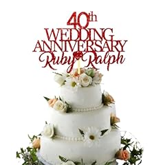 Custom wedding anniversary for sale  Delivered anywhere in UK