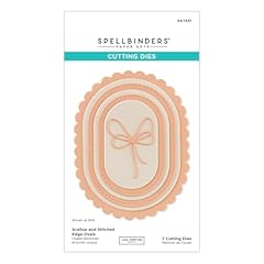 Scallop stitched edge for sale  Delivered anywhere in UK